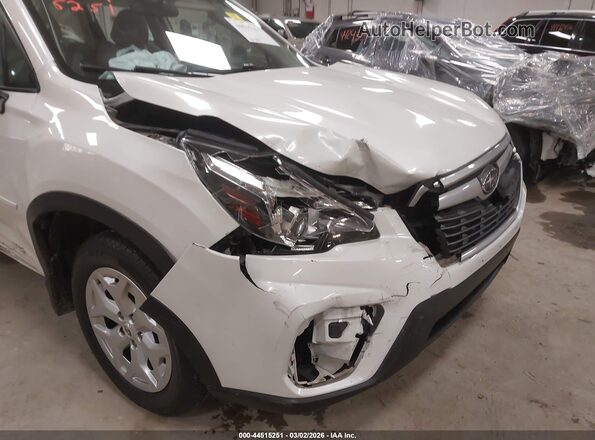 JF2SKACC6KH465824 2019 SUBARU FORESTER White 