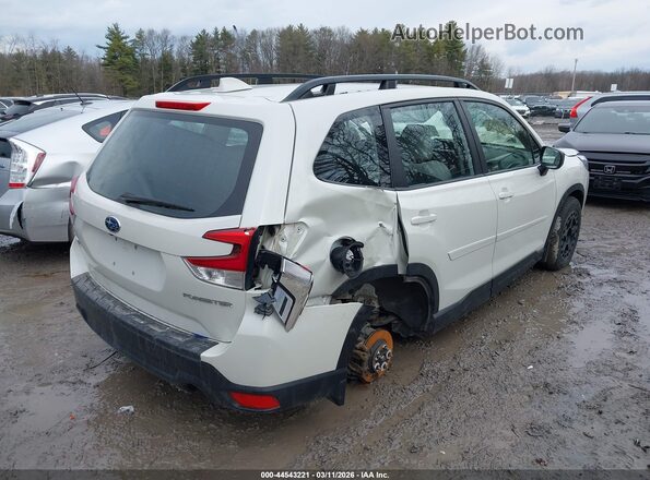 JF2SKACC8NH425460 2022 SUBARU FORESTER White Դիմացի տեսք