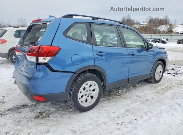 JF2SKADC1MH404656 2021 SUBARU FORESTER Blue Rear right