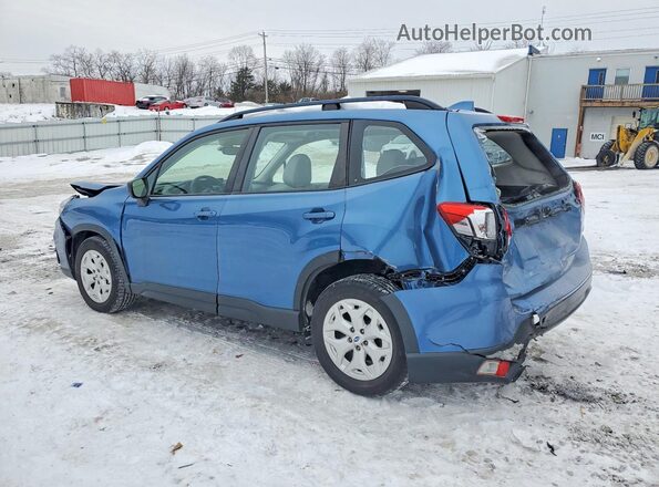 JF2SKADC1MH404656 2021 SUBARU FORESTER Blue Rear left