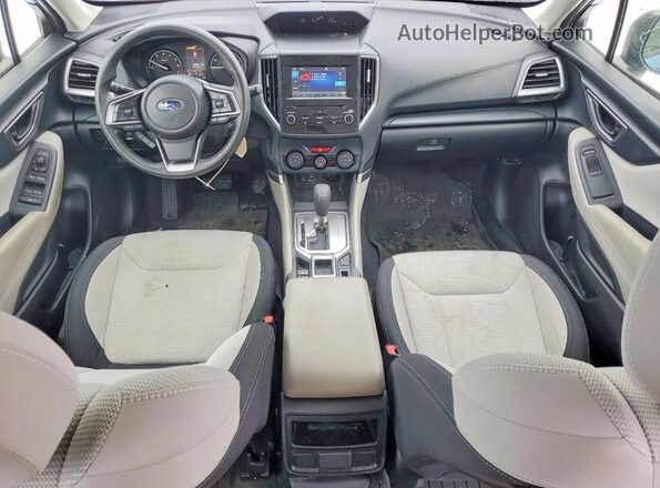 JF2SKADC1MH404656 2021 SUBARU FORESTER Blue Dashboard view