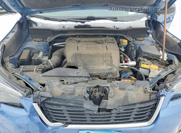 JF2SKADC1MH404656 2021 SUBARU FORESTER Blue Rear interior view