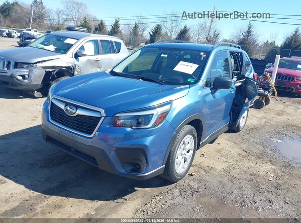 JF2SKADC2MH425676 2021 SUBARU FORESTER Синий 