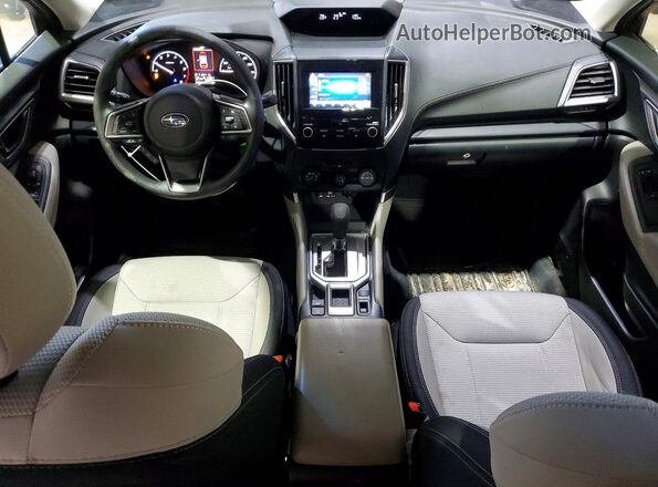 JF2SKADC2MH575271 2021 SUBARU FORESTER Black Առջևի վահանակի տեսք