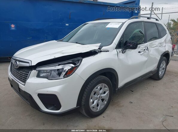JF2SKADC4MH583517 2021 SUBARU FORESTER White 