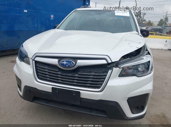 JF2SKADC4MH583517 2021 SUBARU FORESTER White 