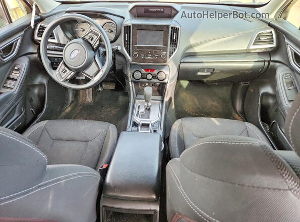 JF2SKADCXMH452740 2021 SUBARU FORESTER Gray Առջևի վահանակի տեսք