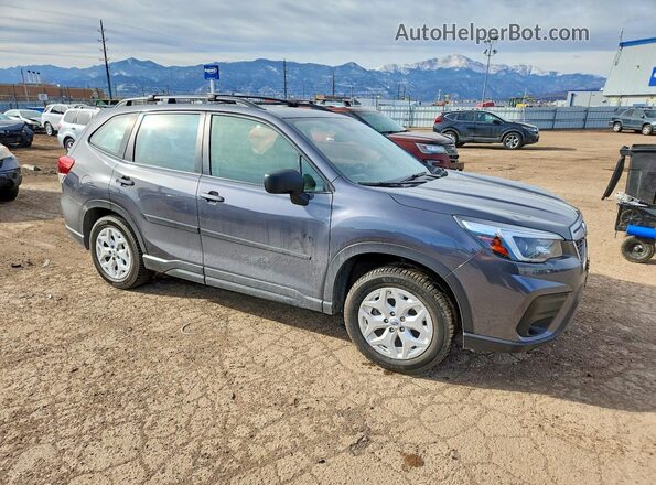 JF2SKADCXMH452740 2021 SUBARU FORESTER Gray Առջևի աջ