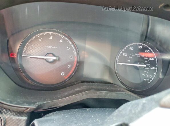 JF2SKADCXMH524035 2021 SUBARU FORESTER Gray ხელსაწყოთა პანელის ხედი