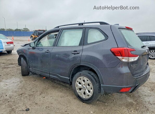 JF2SKADCXMH524035 2021 SUBARU FORESTER Gray უკანა მარცხენა