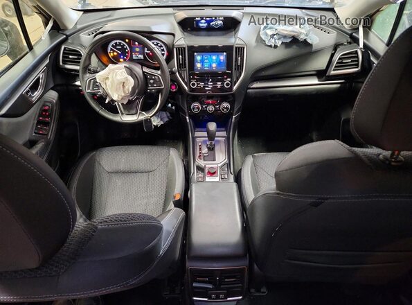 JF2SKAEC0NH511472 2022 SUBARU FORESTER Charcoal Dashboard view
