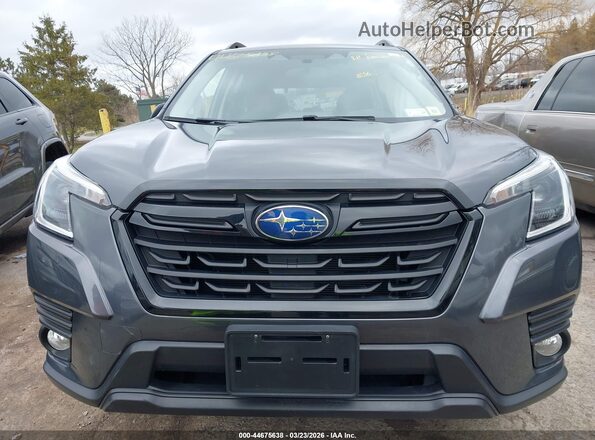 JF2SKAEC4NH509272 2022 SUBARU FORESTER Gray Սարքավորումների վահանակի տեսք