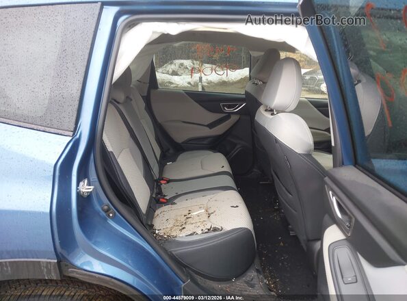 JF2SKAEC4NH516643 2022 SUBARU FORESTER Blue VIN კოდის სტიკერის ხედი