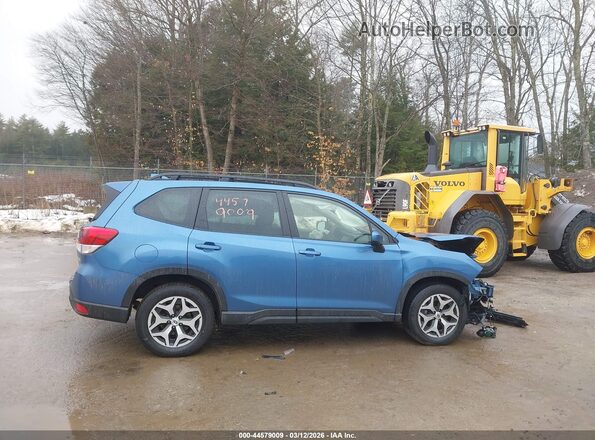 JF2SKAEC4NH516643 2022 SUBARU FORESTER Blue სალონის 360-გრადუსიანი ხედი
