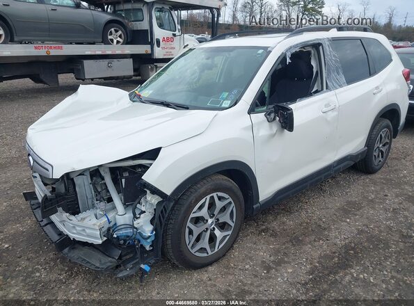 JF2SKAEC7KH442159 2019 SUBARU FORESTER White Przód lewy