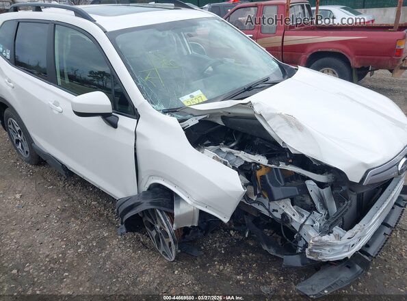 JF2SKAEC7KH442159 2019 SUBARU FORESTER White Widok z przodu