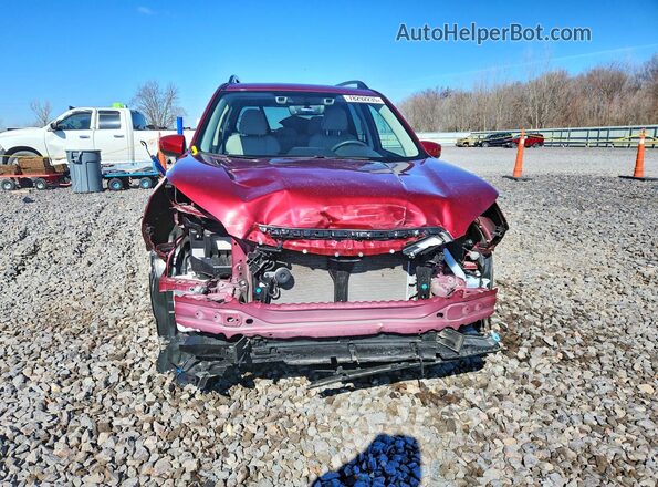 JF2SKAFC4MH424784 2021 SUBARU FORESTER Red Вид спереду