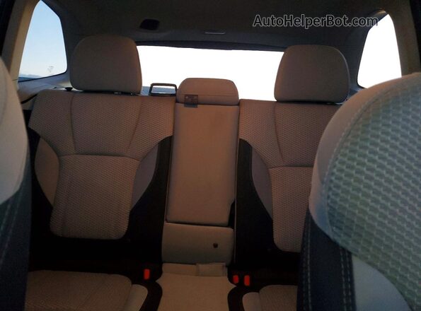 JF2SKAGC2KH565705 2019 SUBARU FORESTER Green უკანა სავარძლების ხედი