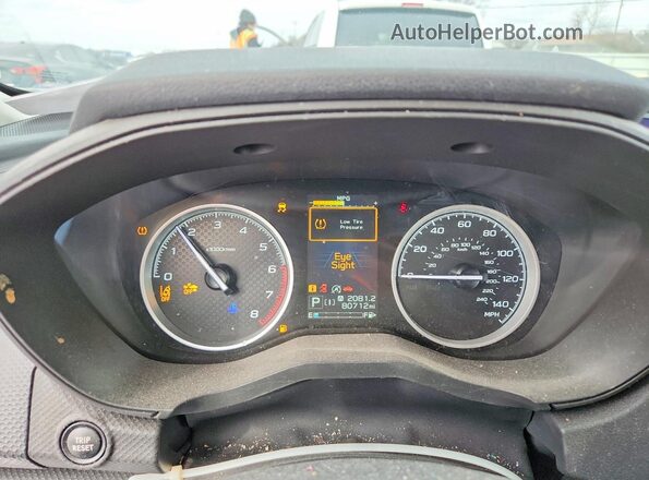 JF2SKAJC0MH414230 2021 SUBARU FORESTER Green Սարքավորումների վահանակի տեսք