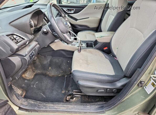 JF2SKAJC0MH414230 2021 SUBARU FORESTER Green Սալոնի դիմացի տեսք
