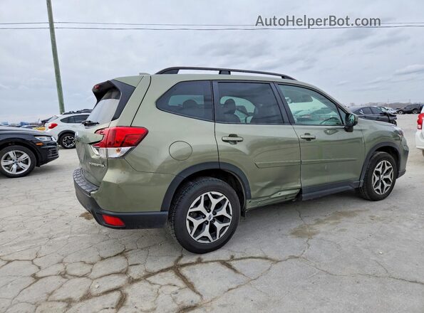 JF2SKAJC0MH414230 2021 SUBARU FORESTER Green Հետևի աջ