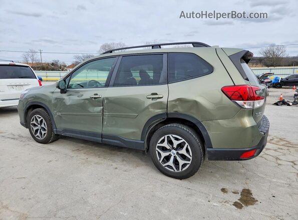 JF2SKAJC0MH414230 2021 SUBARU FORESTER Green Հետևի ձախ