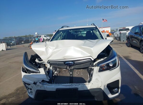 JF2SKAJC0MH525411 2021 SUBARU FORESTER Белый Вид щитка приборов