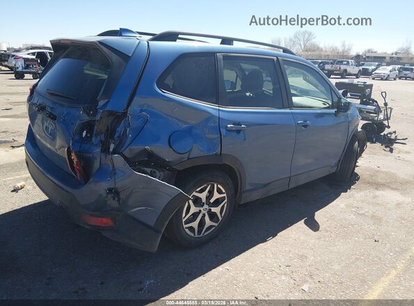 JF2SKAJC1MH470385 2021 SUBARU FORESTER Blue Tył prawy