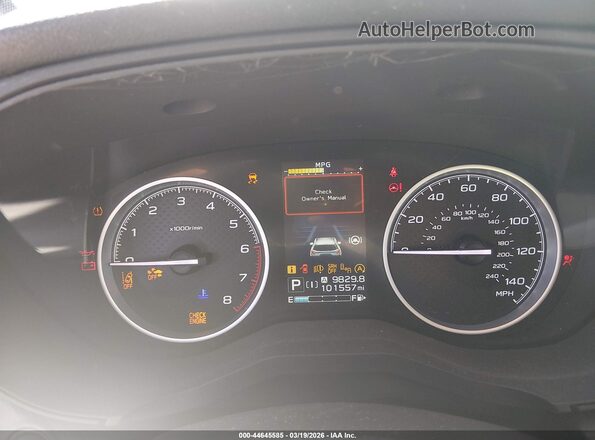 JF2SKAJC1MH470385 2021 SUBARU FORESTER Blue Widok tylnych siedzeń