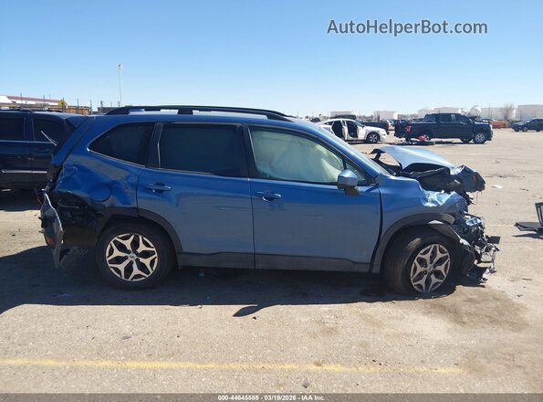 JF2SKAJC1MH470385 2021 SUBARU FORESTER Blue Widok wnętrza 360 stopni