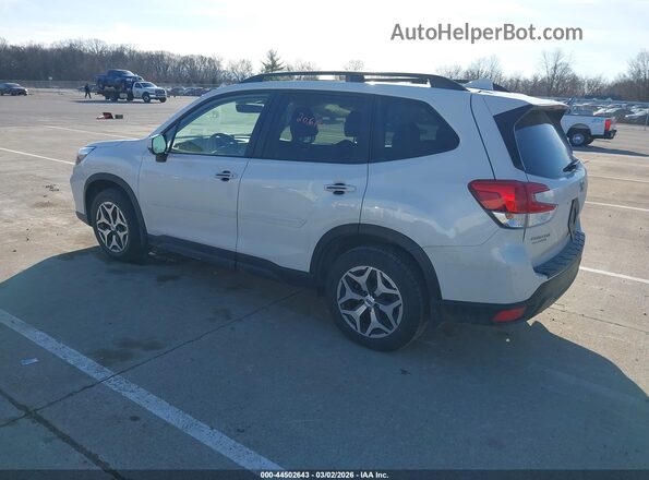 JF2SKAJC2MH417579 2021 SUBARU FORESTER White Rear left