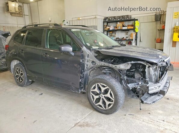 JF2SKAJC2MH461792 2021 SUBARU FORESTER Gray Առջևի աջ