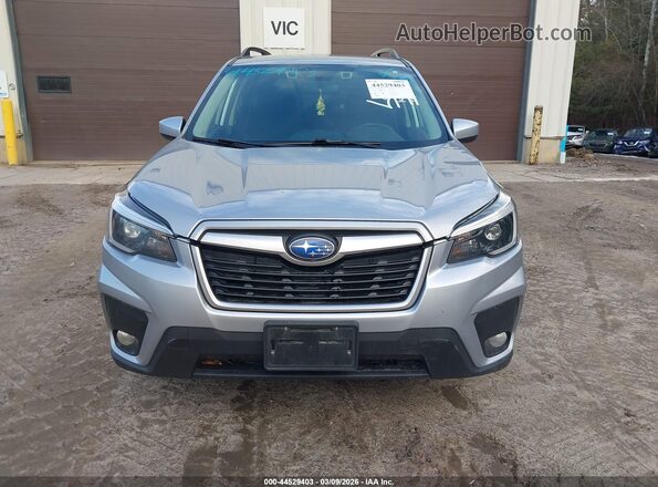 JF2SKAJC2MH486658 2021 SUBARU FORESTER Серебряный Вид щитка приборов
