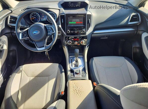 JF2SKAJC4MH536914 2021 SUBARU FORESTER White Widok deski rozdzielczej