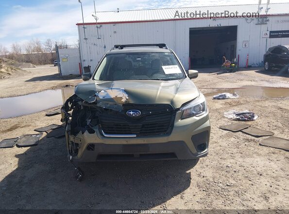 JF2SKAJC6LH545855 2020 SUBARU FORESTER Зеленый 