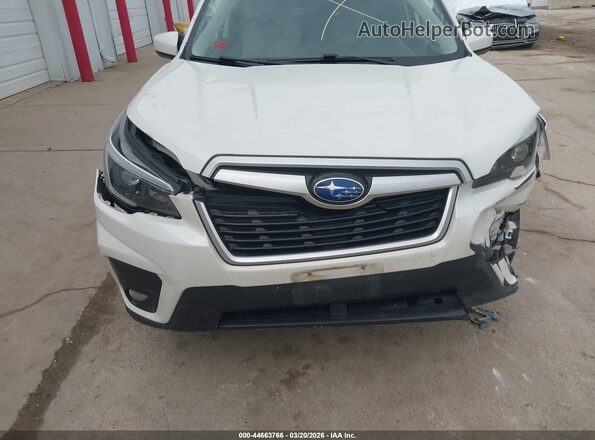 JF2SKAJC6MH482175 2021 SUBARU FORESTER White Սարքավորումների վահանակի տեսք