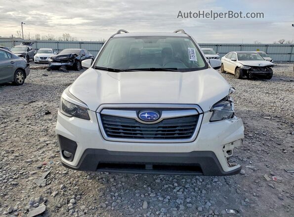 JF2SKAJC7MH491208 2021 SUBARU FORESTER White Դիմացի տեսք