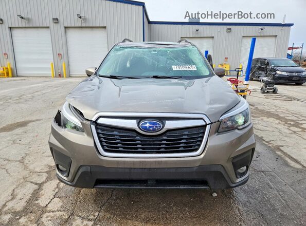 JF2SKAJC7MH517807 2021 SUBARU FORESTER Tan Դիմացի տեսք