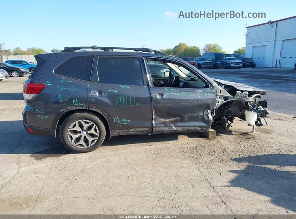 JF2SKAJC7MH570815 2021 SUBARU FORESTER Gray Սալոնի 360 աստիճան տեսք