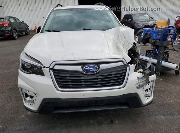 JF2SKAJC9MH551439 2021 SUBARU FORESTER White Դիմացի տեսք