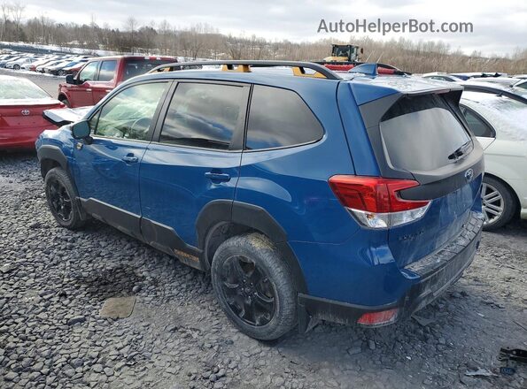JF2SKALC6NH494003 2022 SUBARU FORESTER Blue უკანა მარცხენა
