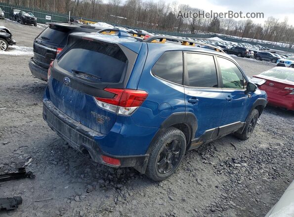 JF2SKALC6NH494003 2022 SUBARU FORESTER Blue უკანა მარჯვენა