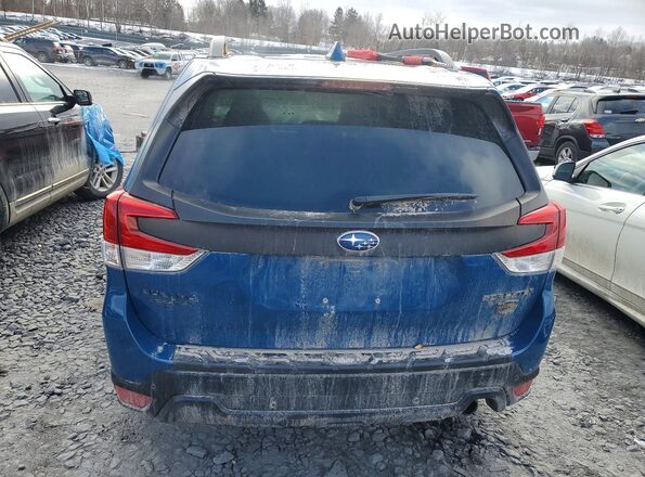 JF2SKALC6NH494003 2022 SUBARU FORESTER Blue უკანა ხედი