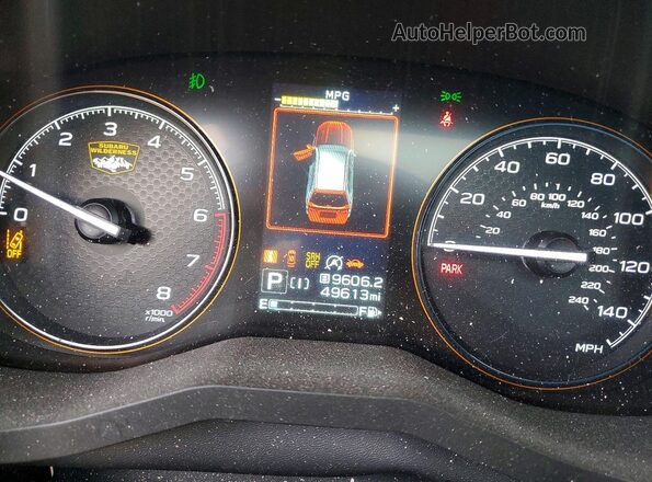 JF2SKAMC9PH440115 2023 SUBARU FORESTER Синий Вид щитка приборов