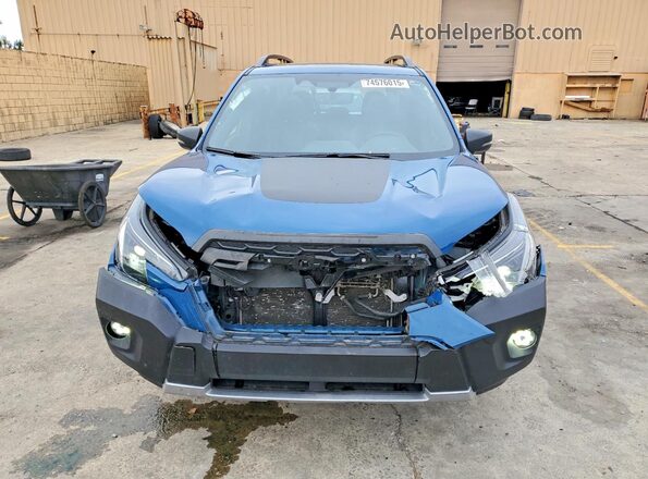 JF2SKAMC9PH440115 2023 SUBARU FORESTER Синий Вид спереди
