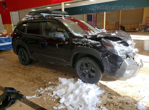 JF2SKAMCXNH526546 2022 SUBARU FORESTER Black Front right