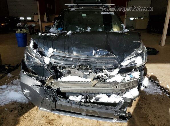 JF2SKAMCXNH526546 2022 SUBARU FORESTER Black Front view