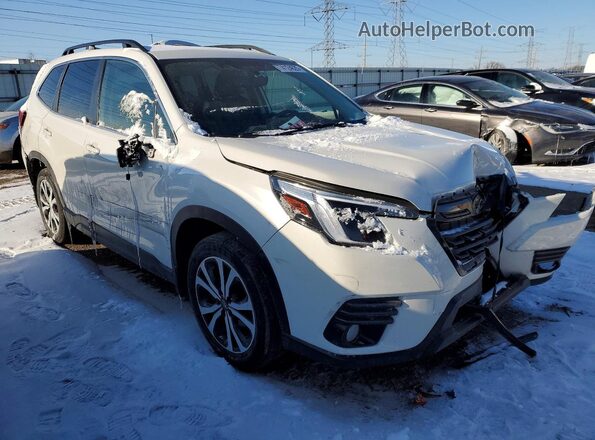 JF2SKANC7PH440533 2023 SUBARU FORESTER White Przód prawy