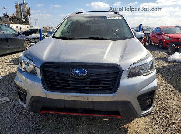 JF2SKAPC0KH557019 2019 SUBARU FORESTER Silver 