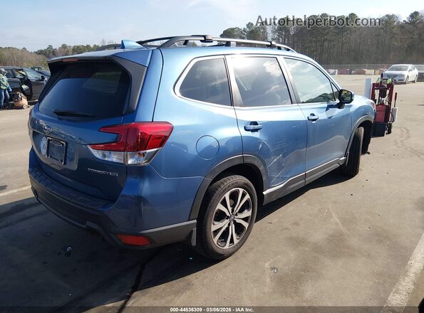 JF2SKAPC3NH487133 2022 SUBARU FORESTER Blue უკანა მარჯვენა